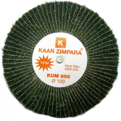 Круг шлифовальный комбинированный | Зеленый 600 (100х15х8)