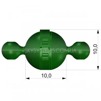 Восковая модель замка 10.0 x 10.0 мм (550070)