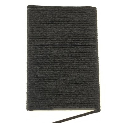 Шелковый гладкий шнур 2.0 мм Черный 102
