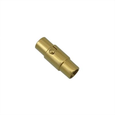 Стальной магнитный замок  с защелкой 3.0 мм Gold