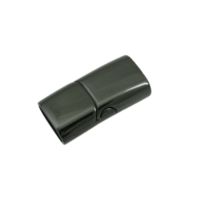 Стальной замок магнитный 12х6 мм Black