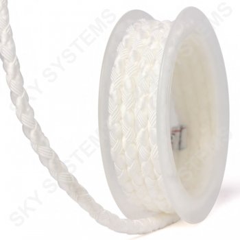 Шелковый шнур Милан 222 | 5.0 мм, Цвет: Черный 01