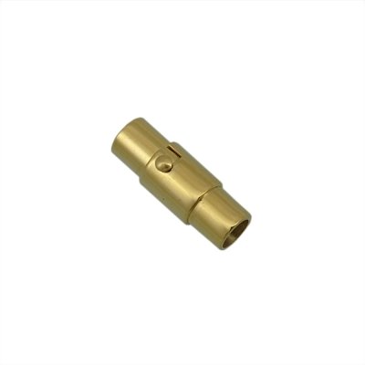 Стальной магнитный замок  с защелкой 3.0 мм Gold